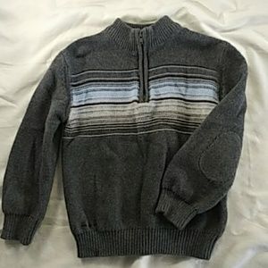 Calvin Klein Boys 4T Sweater with Half Zip